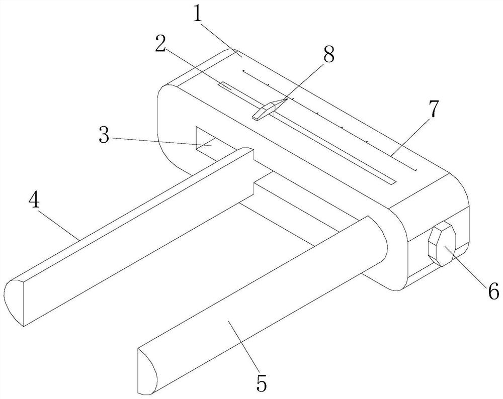 Inner diameter measuring device for tubular anastomat