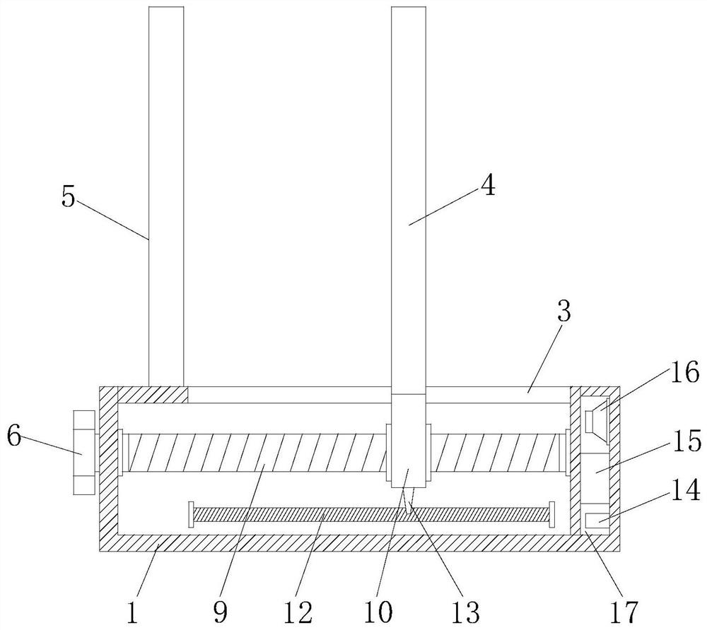 Inner diameter measuring device for tubular anastomat