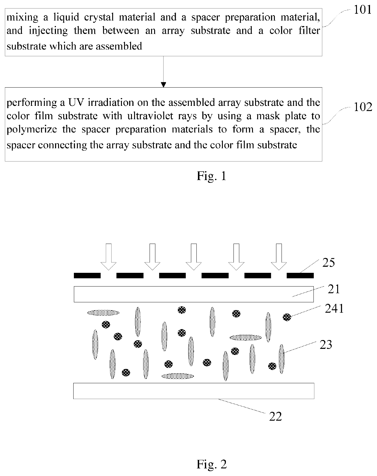 Method for manufacturing display panel, display panel and display device