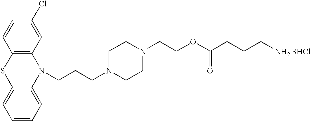 Conjugated psychotropic drugs and uses thereof