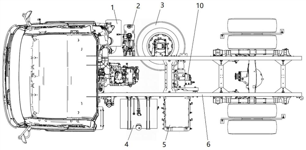 4 * 4 hazardous chemical substance transport vehicle