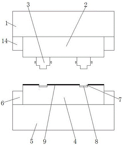 Convenient and practical hardware stamping die