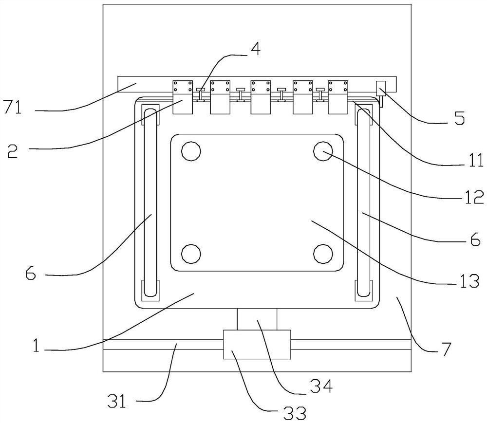 Door body structure used for vacuum chamber