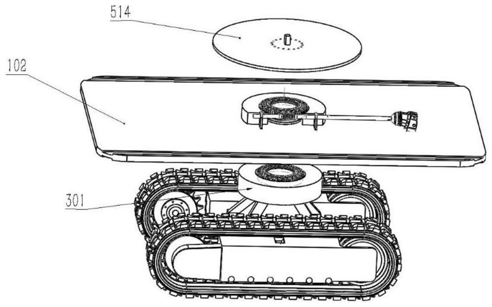 Intelligent climbing, carrying and sorting device for steel structure construction