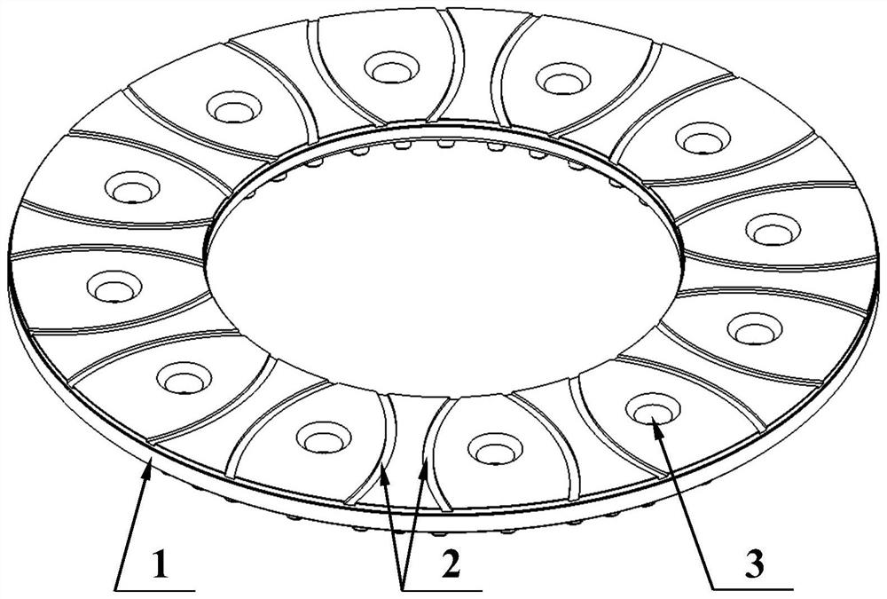 Friction surface microstructure scratch-resistant brake disc body