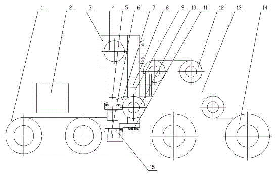 Full-automatic home roll wire arrangement device for multi-wire cutting machine