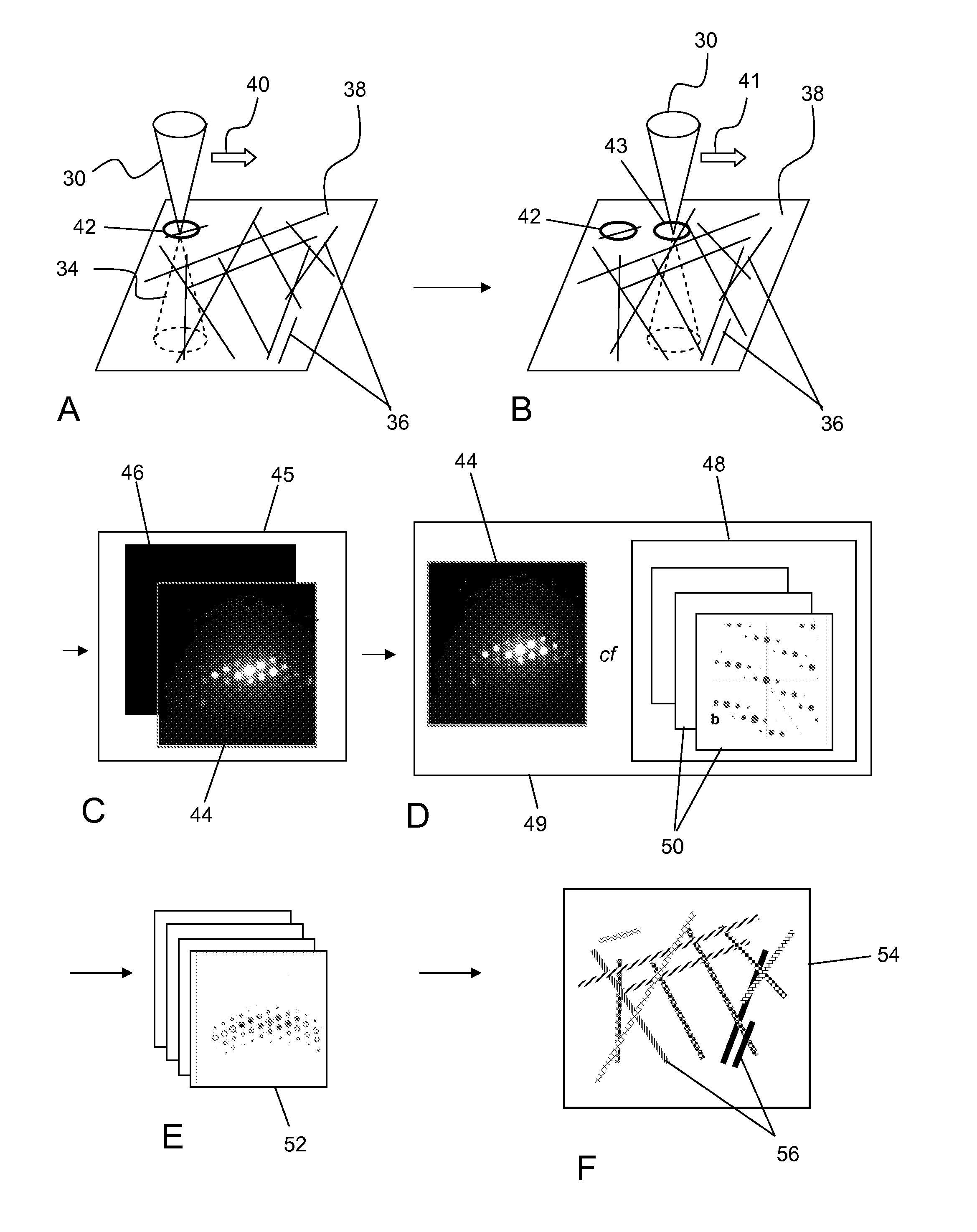 Methods and devices for high throughput crystal structure analysis by electron diffraction