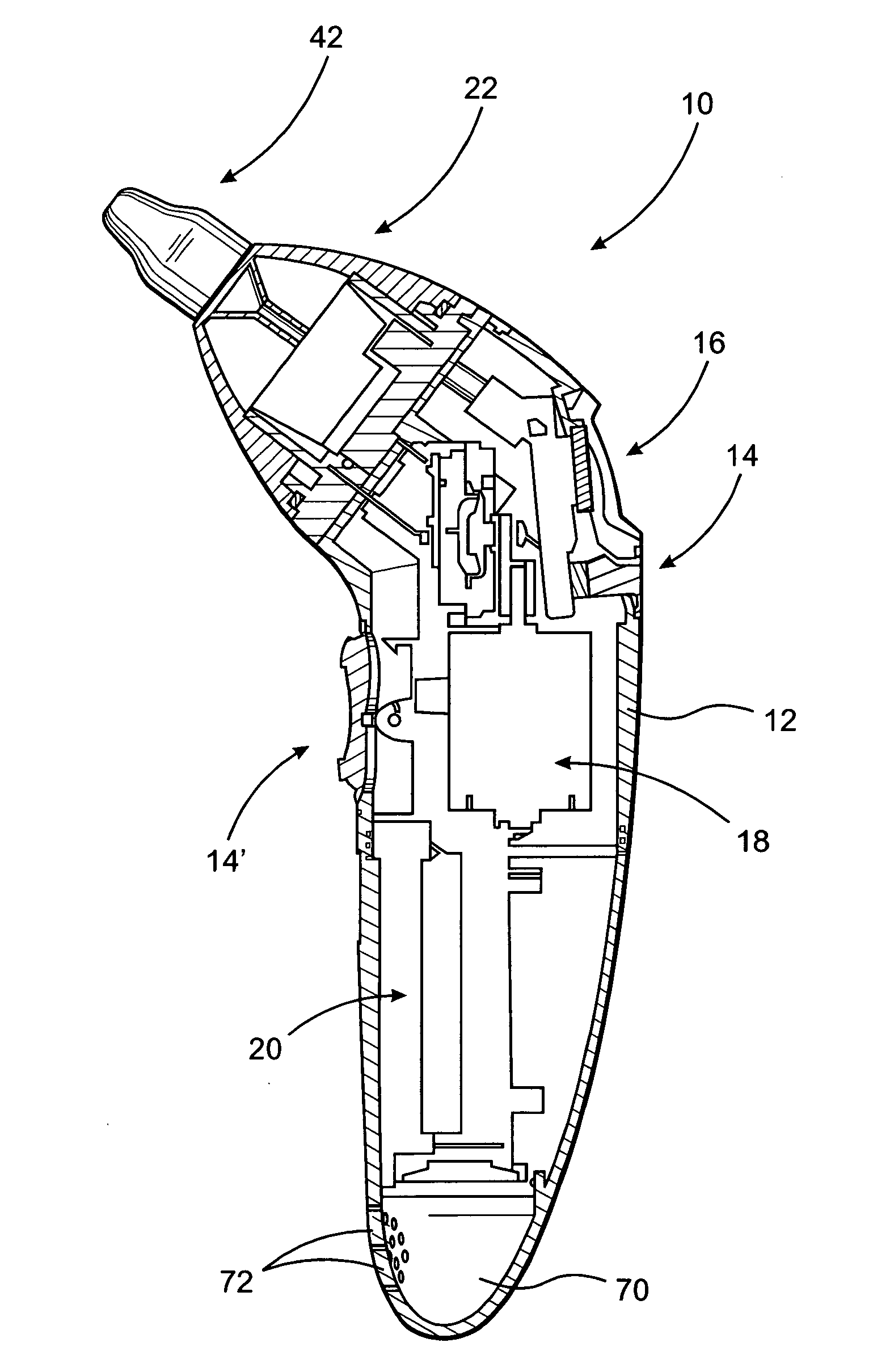 Aspirator assembly