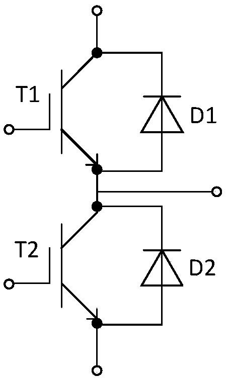 Detecting method, device and equipment for temperature of power module of converter and medium