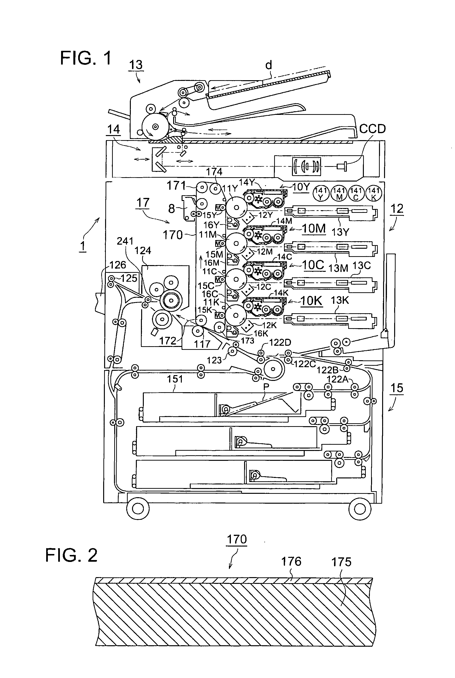 Intermediate transfer member, method of manufacturing intermediate transfer member, and image forming apparatus