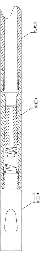 Oil-gas-well hydraulic-fracturing down-hole low-frequency hydraulic-pulse generating device