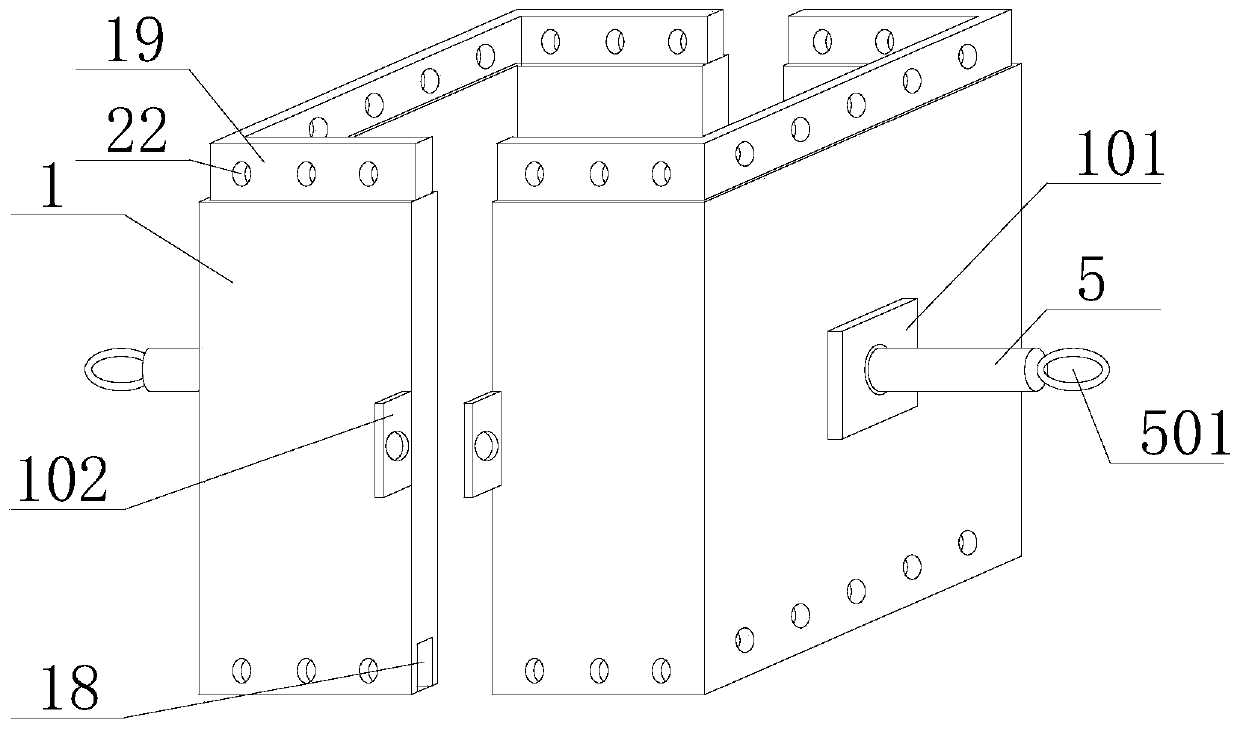 Steel support reinforced structure for seismic resistance of cultural buildings and using method thereof