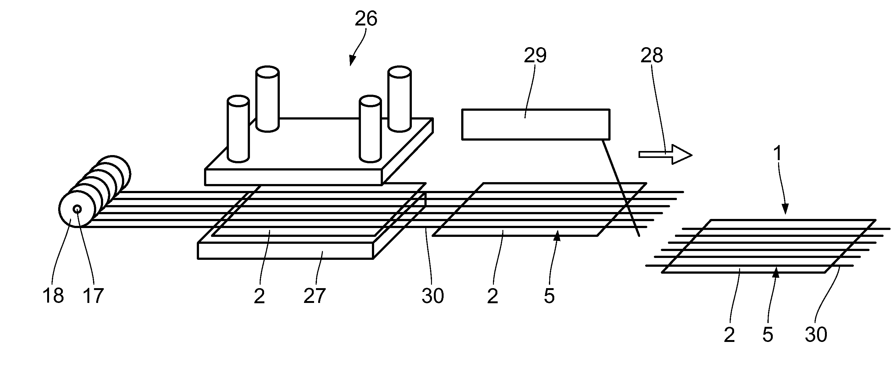 Semiconductor component with contacts made of alloyed-in metal wires