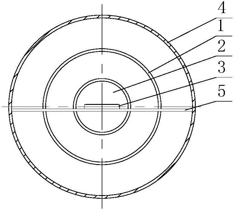 Strengthened hydraulic acoustic cavitation treatment device