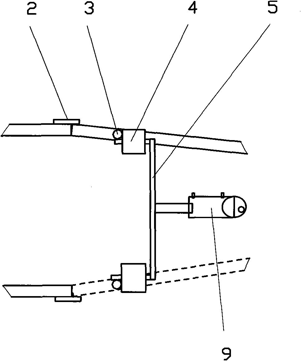 Monorail crane turnout junction