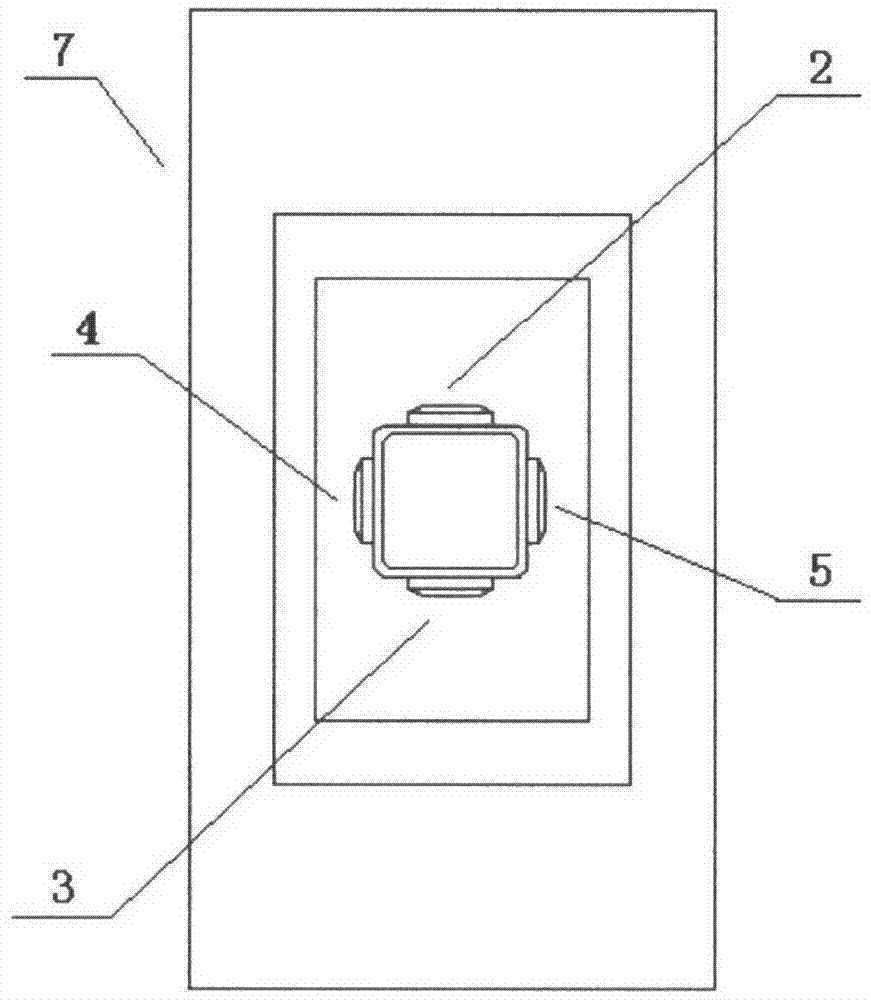 Automobile panorama monitoring system