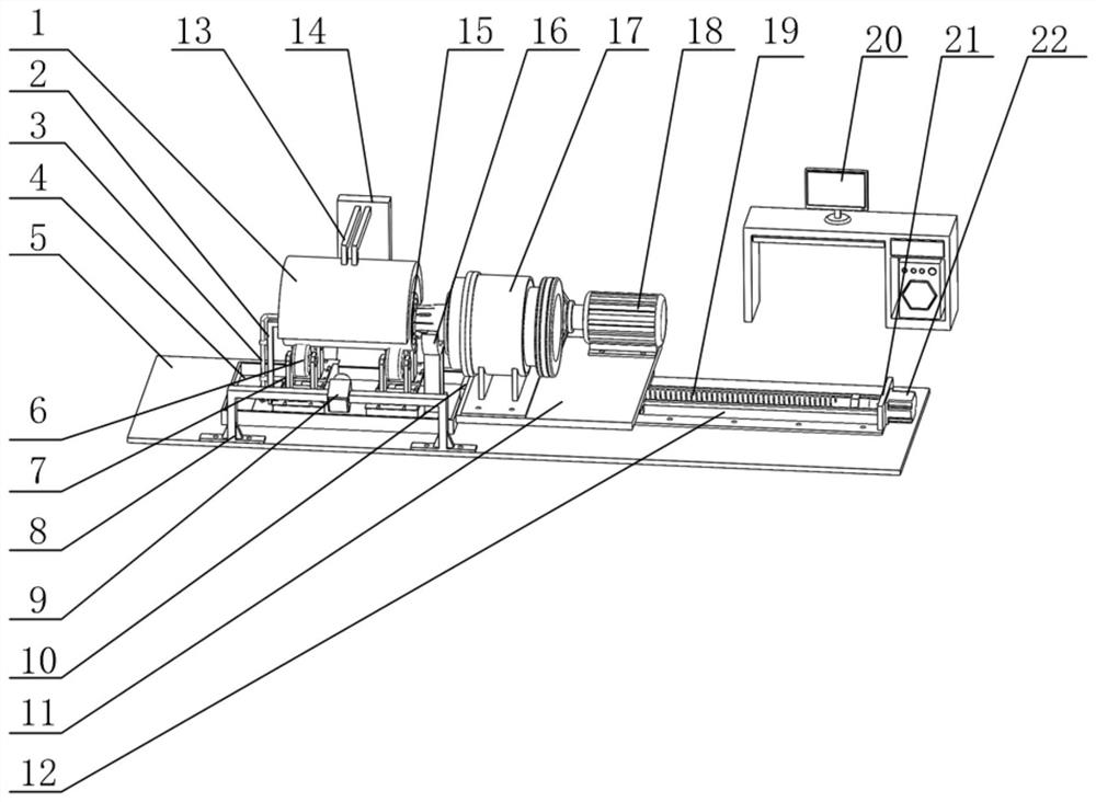 Sleeve dismounting device and method based on asynchronous multi-frequency induction heating