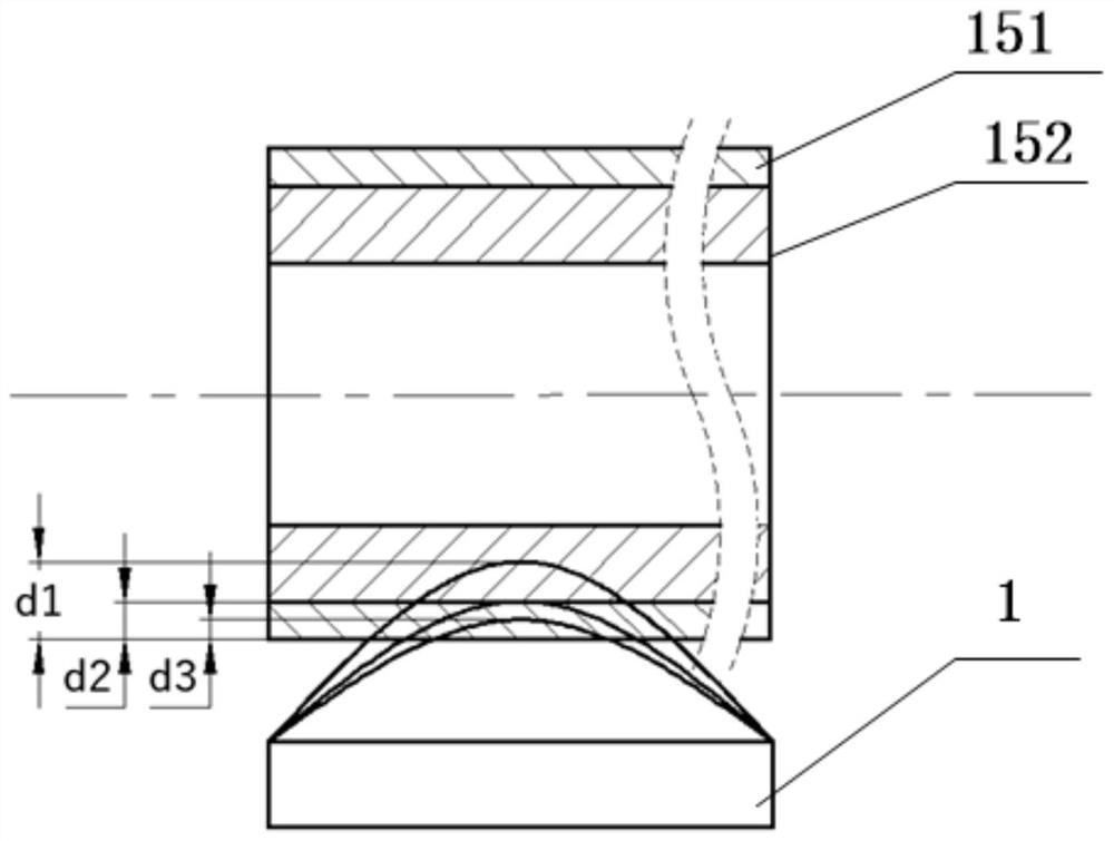 Sleeve dismounting device and method based on asynchronous multi-frequency induction heating