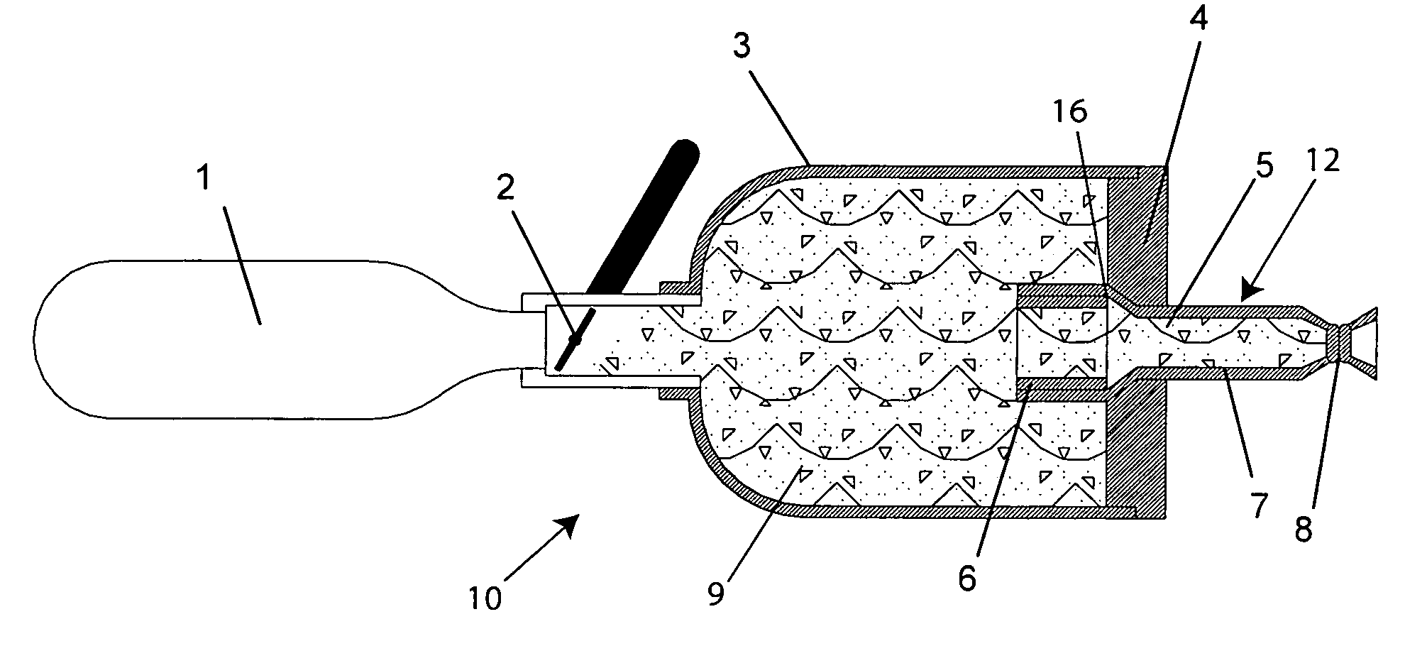 Non-pyrotechnic explosion device