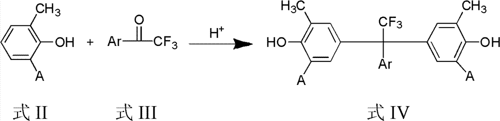 Fluorine-containing epoxy resin and preparation method thereof