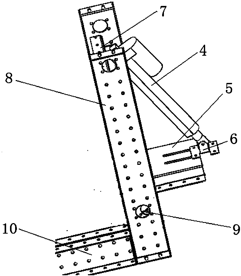 Automatic power supply device installed beside hot metal ladle car