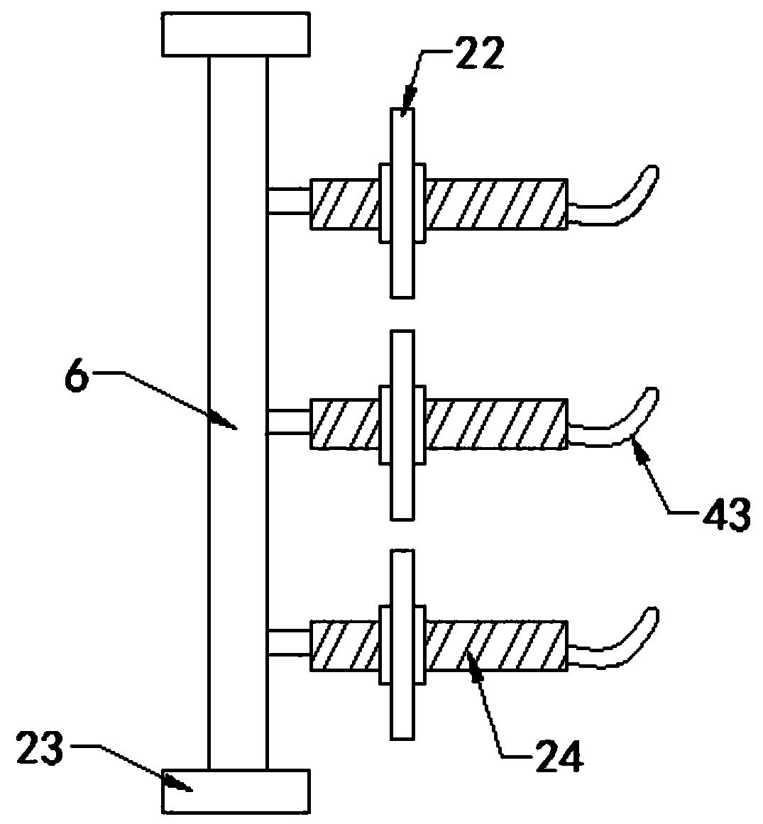 Puffed food processing device