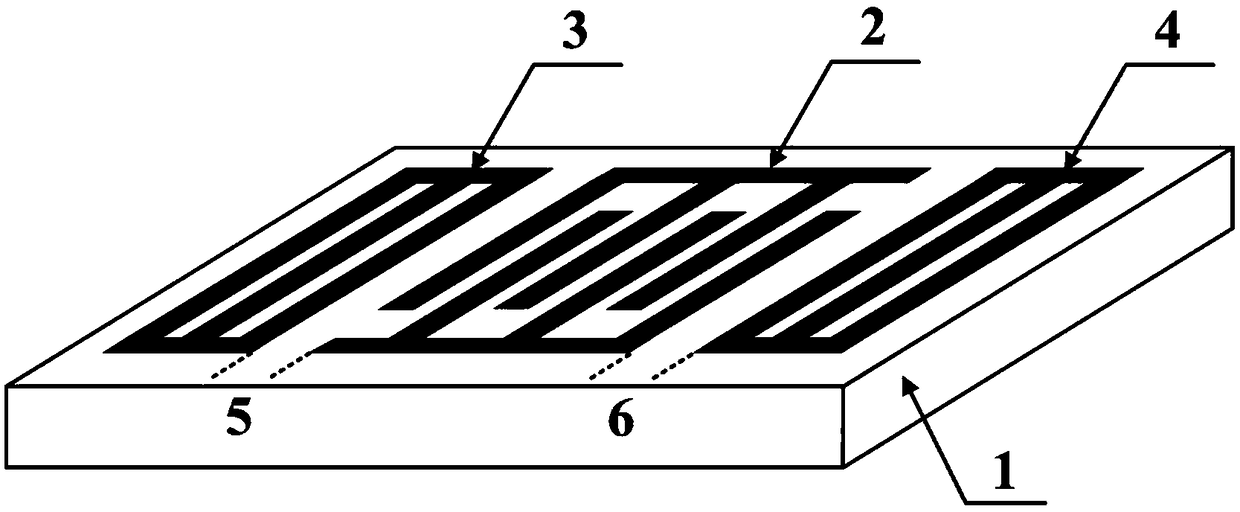 Surface acoustic wave pressure sensor based on loss detection