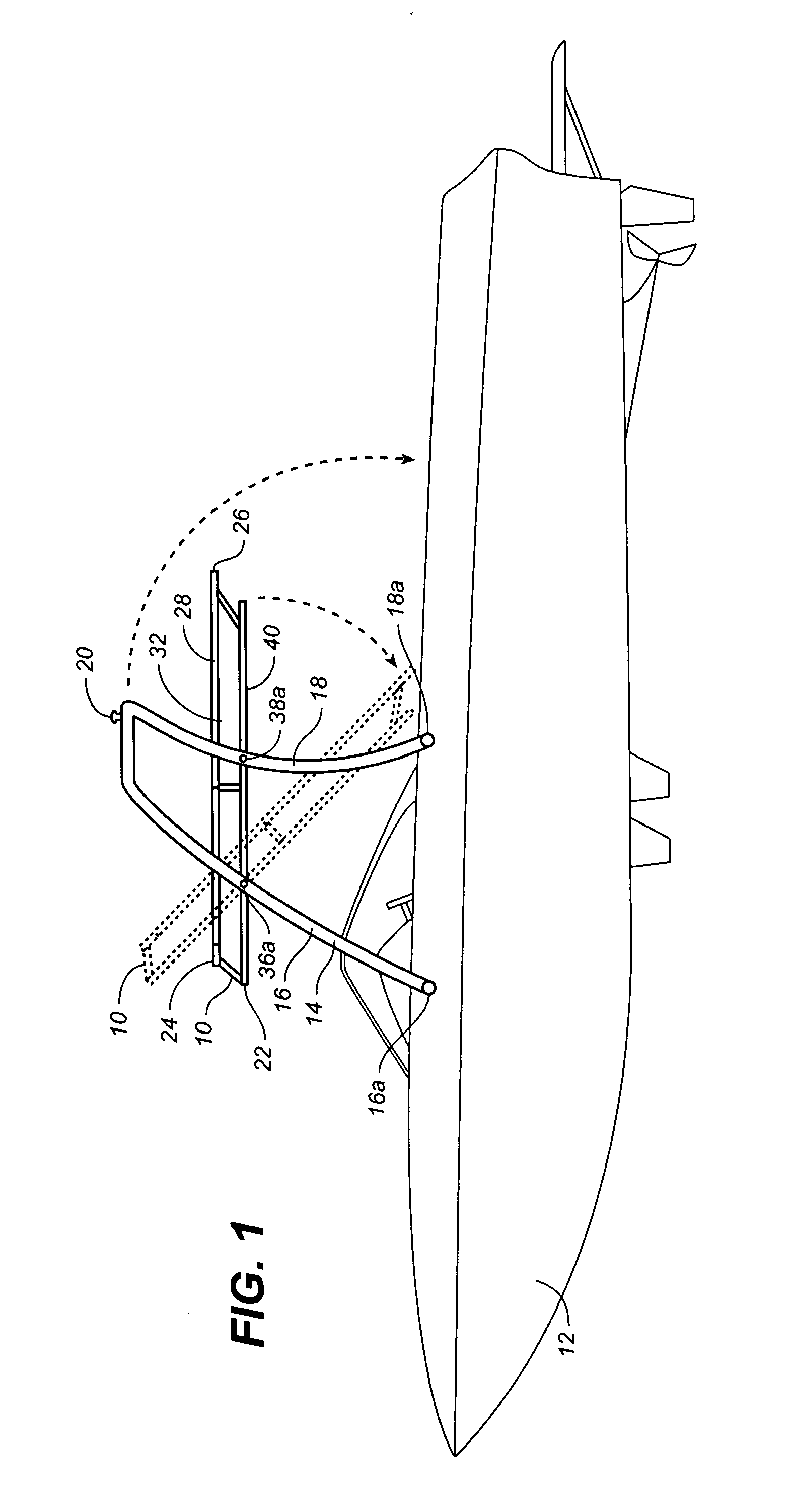 Cargo rack apparatus for boat towers