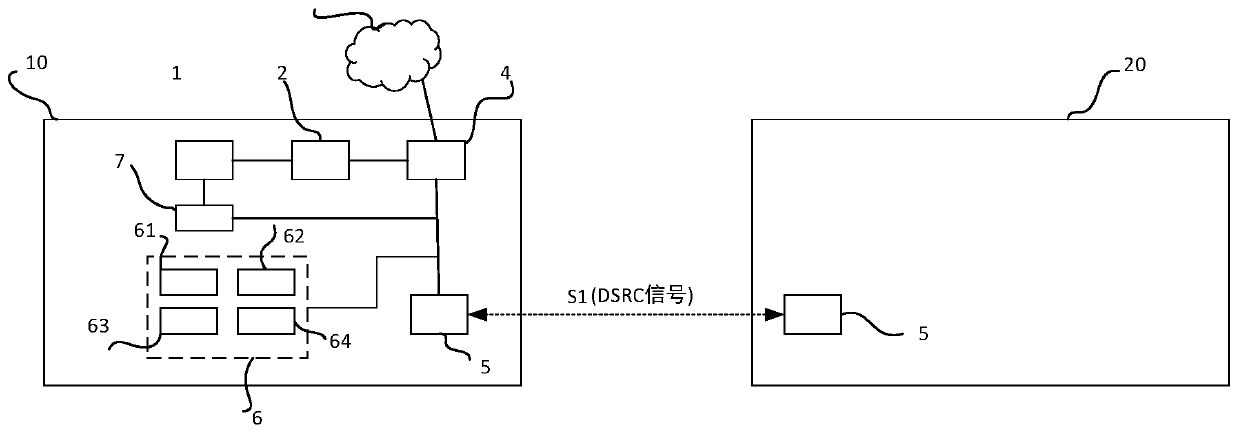 Vehicle safety system and method for preventing chain accidents after collision on highway