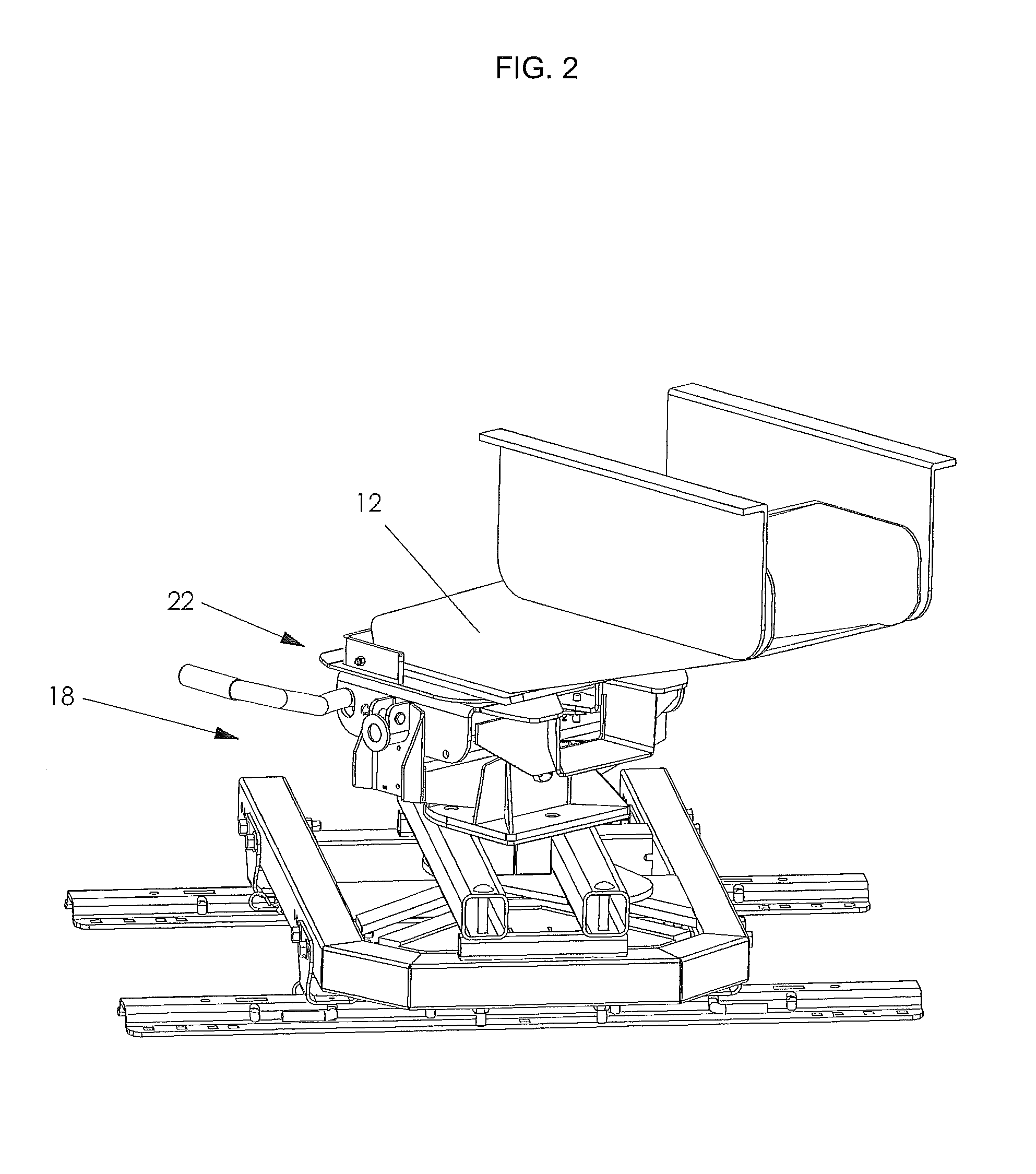 Sliding hitch assembly capture plate