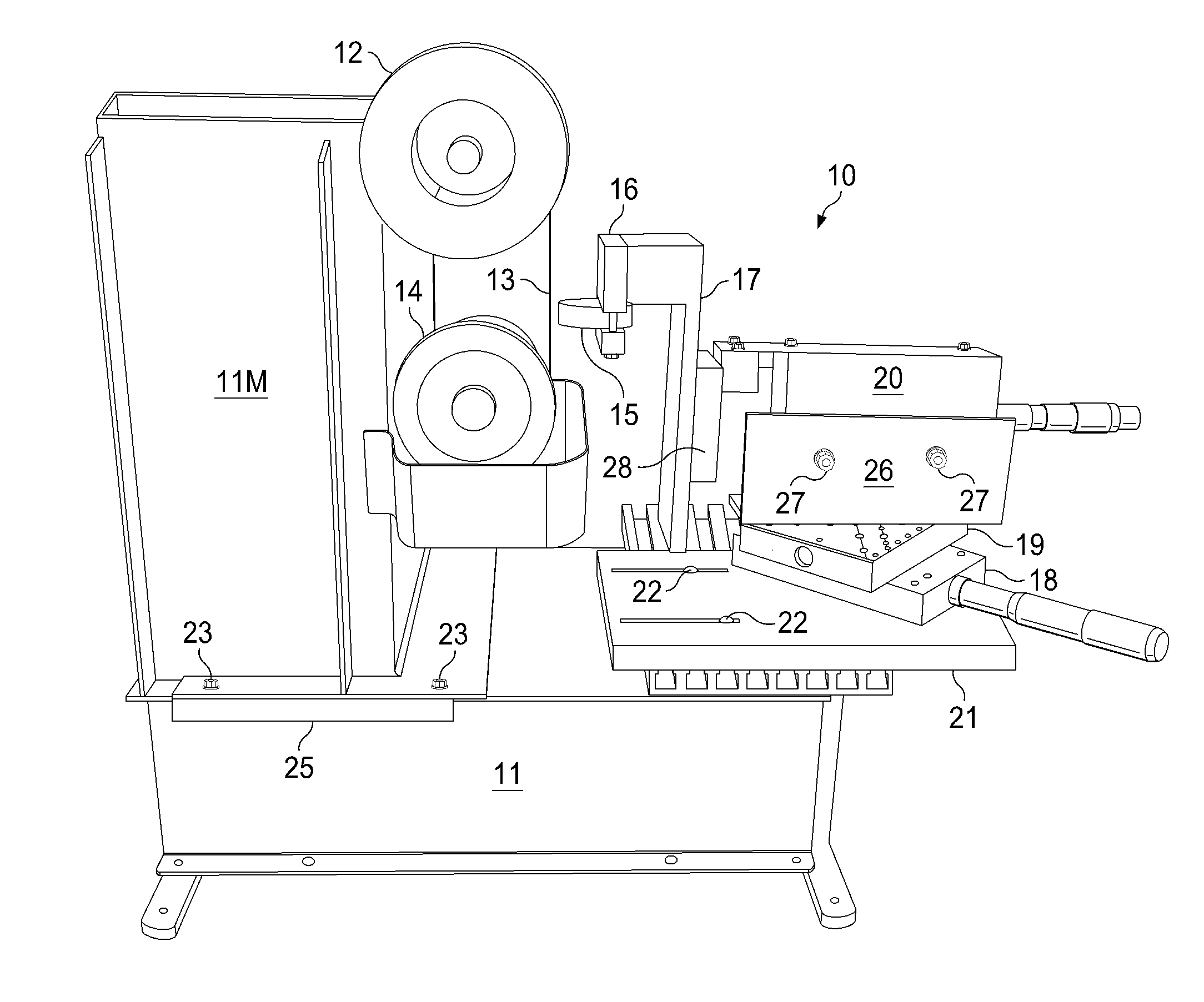 Sample preparation apparatus for direct numerical simulation of rock properties