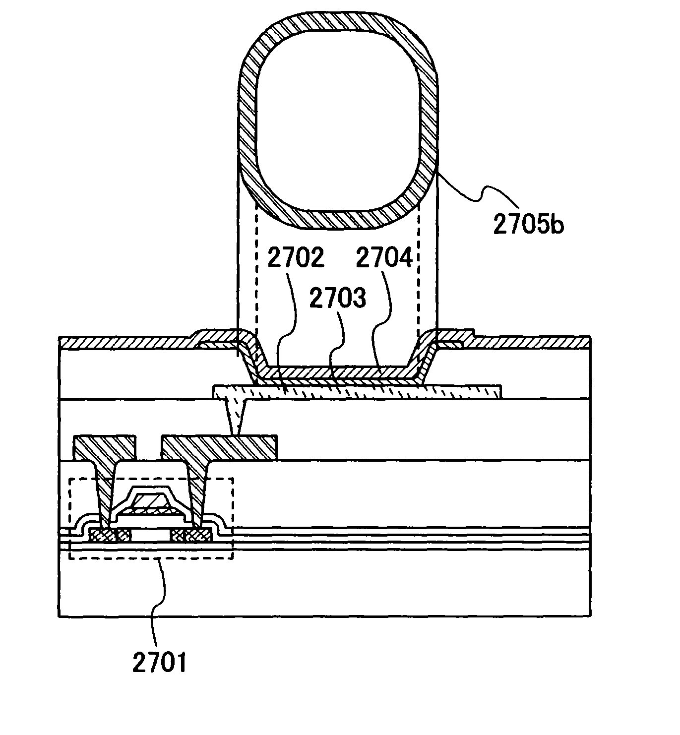 Display device and electronic apparatus having the display device