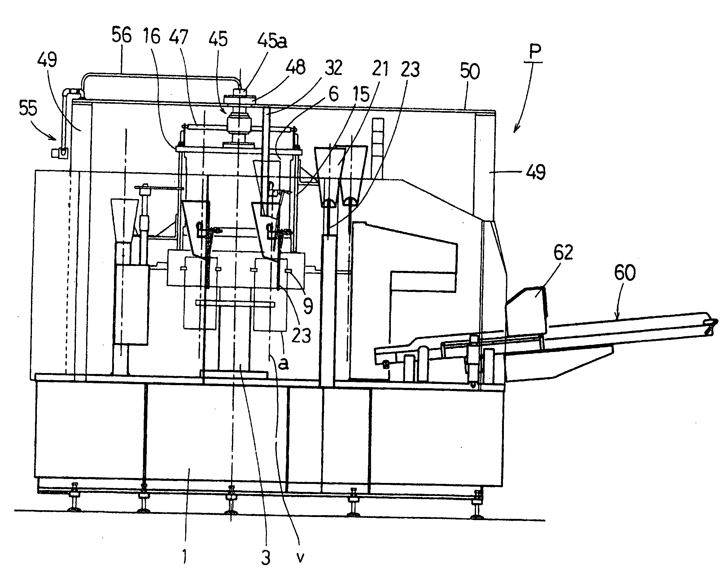 Method for Placing Inert Gas in Gas-Filling Packaging Machine