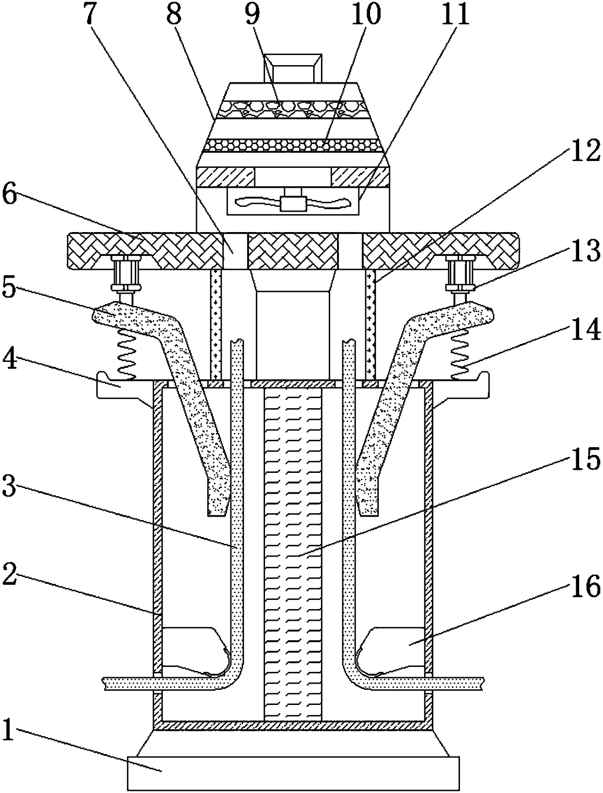 Draw texturing machine used for DTY processing