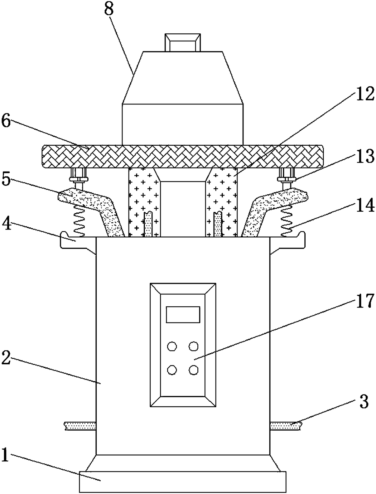 Draw texturing machine used for DTY processing