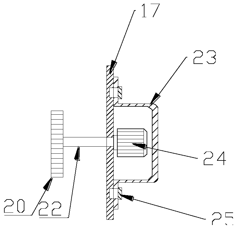 An automatic lifting range hood