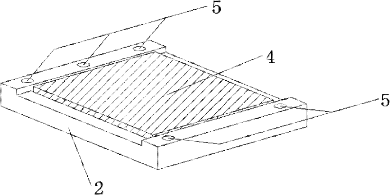 Carbon fiber plate anchor with corrugated plywood and soft backing plate