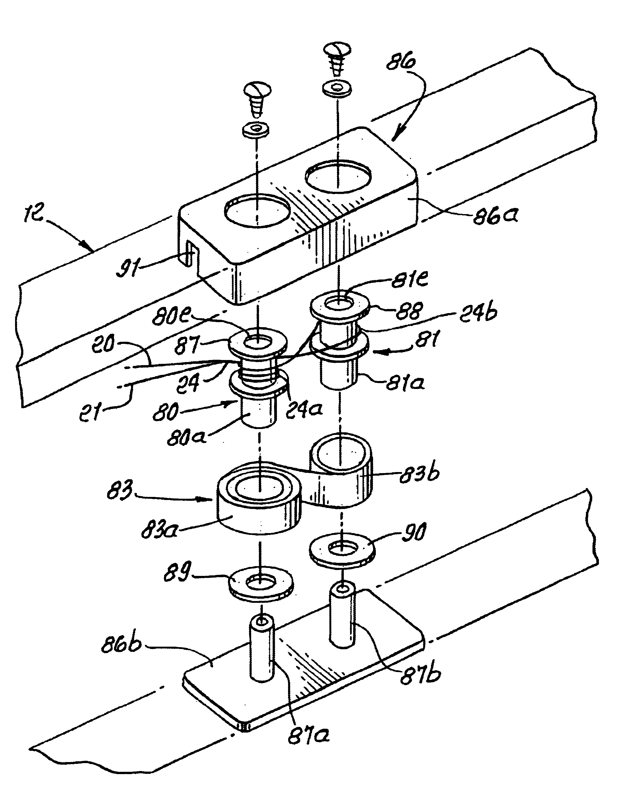 Pull down, push up, shade assembly