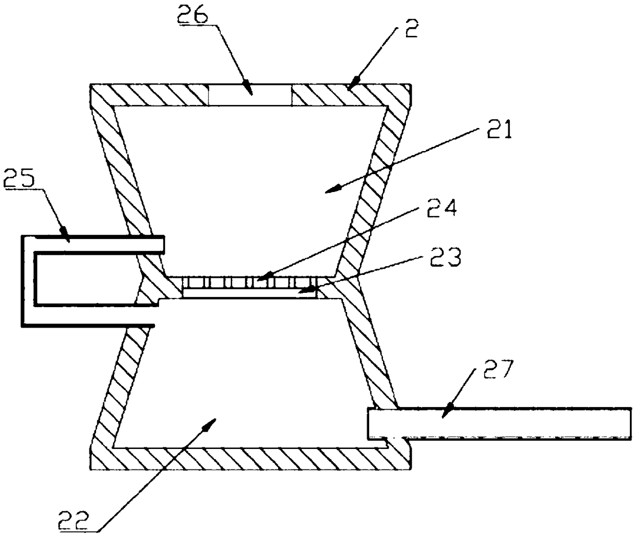 Processing method of biogas residue liquid