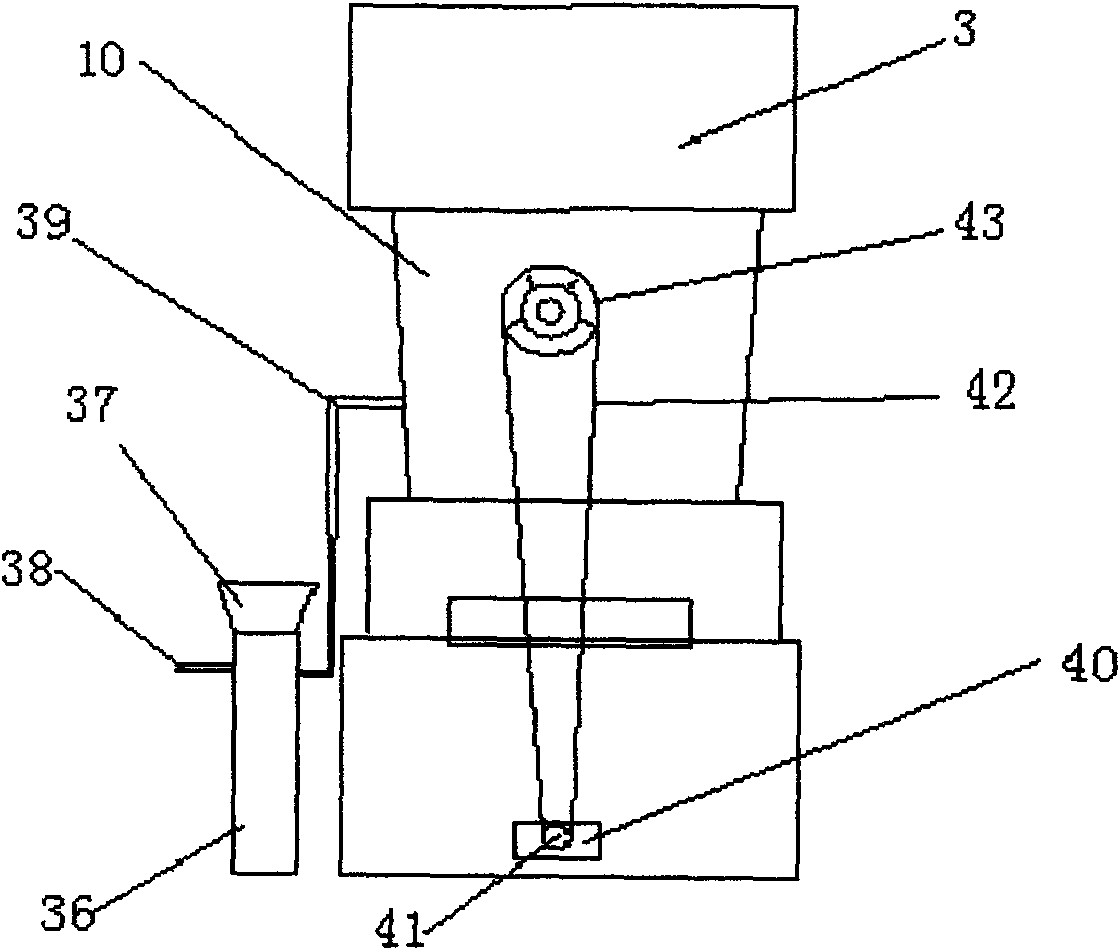 Down feather cleaning machine