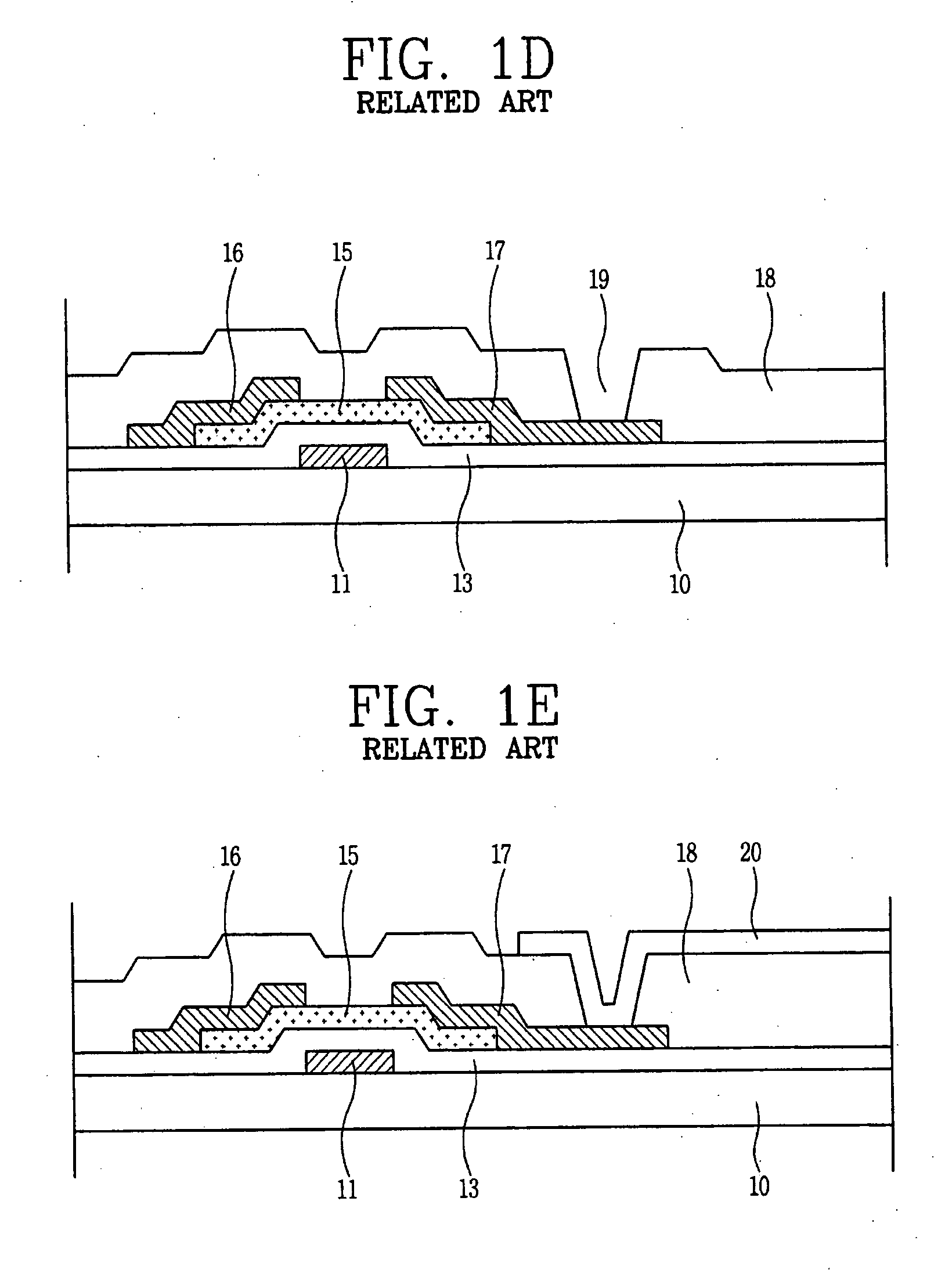 Method for fabricating organic thin film transistor and method for fabricating liquid crystal display device using the same