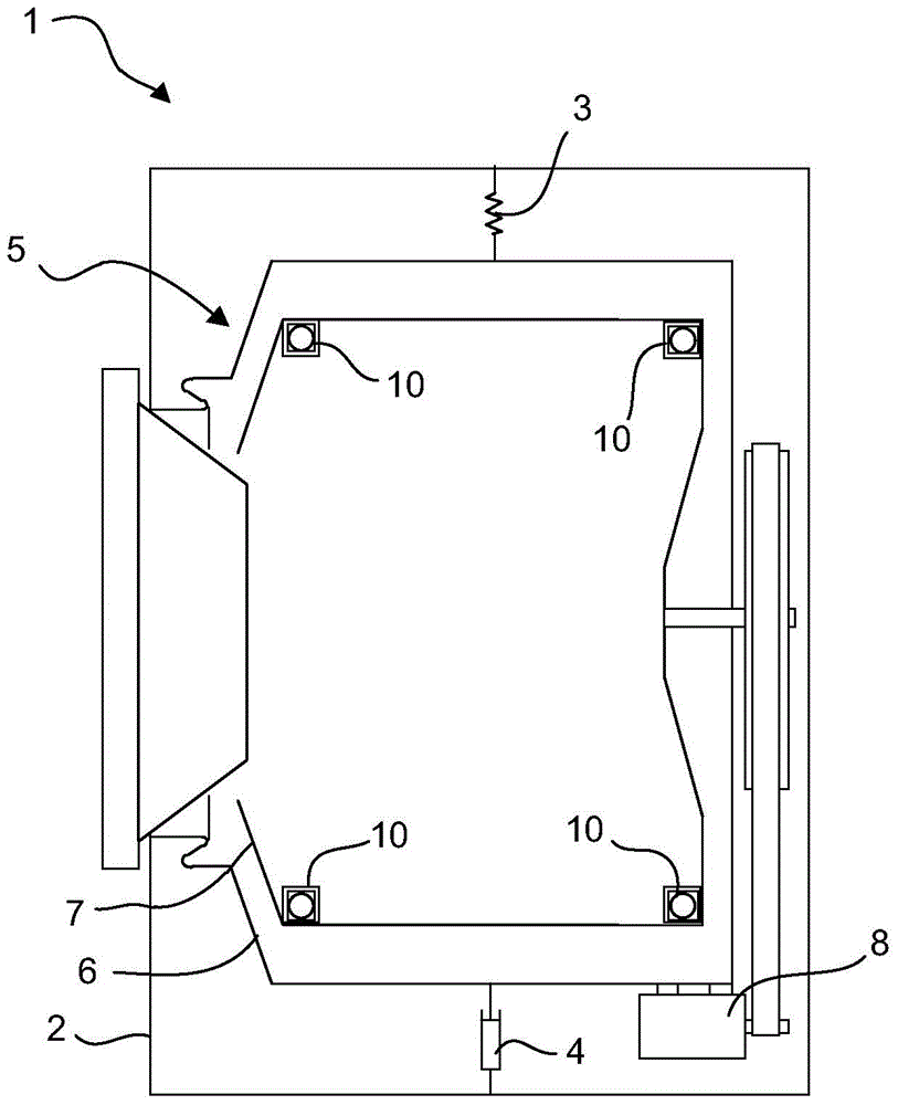 Washing machine and balance ring used in washing machine