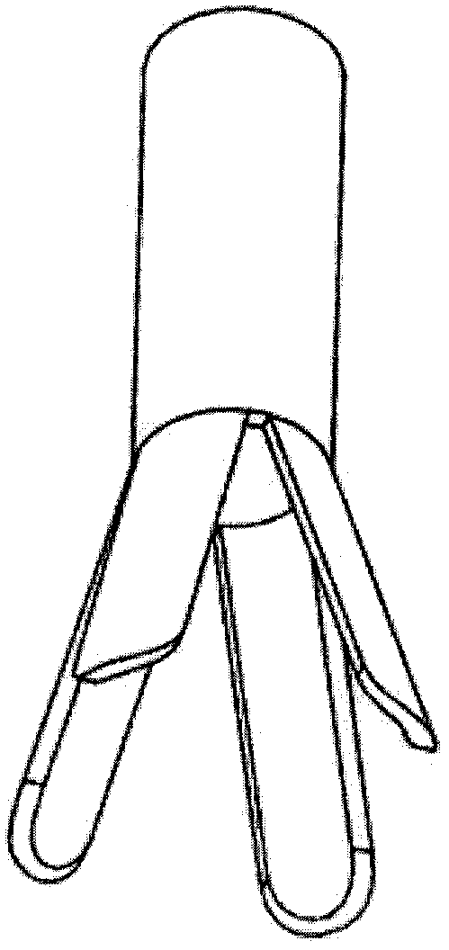 Radial electrospinning nozzle based on rectangular blades