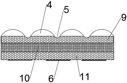 Waterproof type trunk mat with leak-proof function