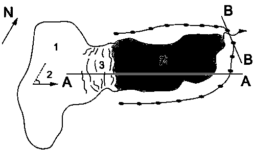 Risk judgment method for outburst of ice core-free moraine dam ice lake and application