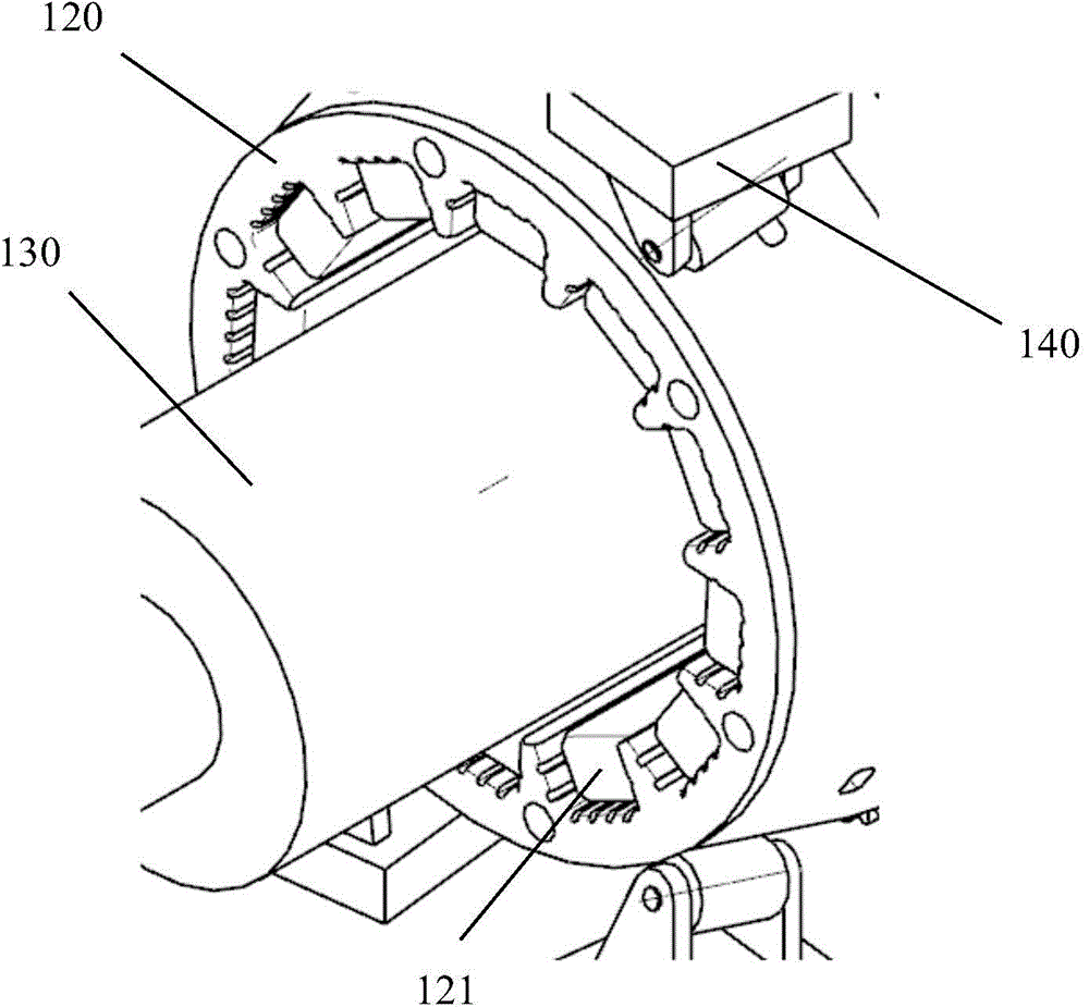 Roller type permanent magnet heating system