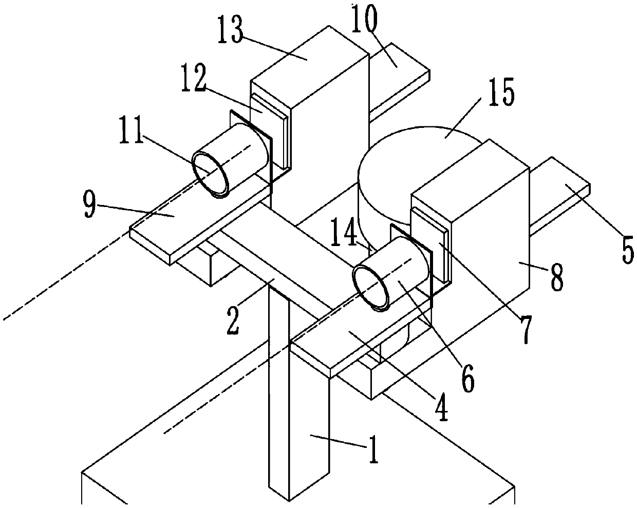 Device for improving ranging accuracy of binocular camera