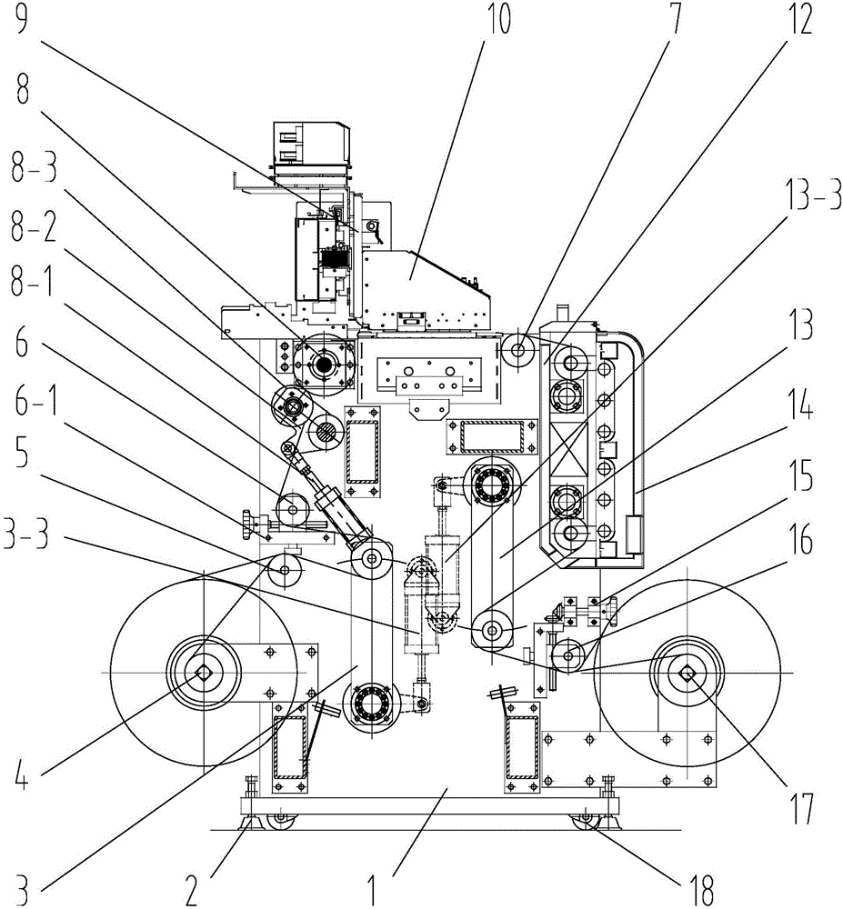 Scanning digital high-speed ink jet printing machine