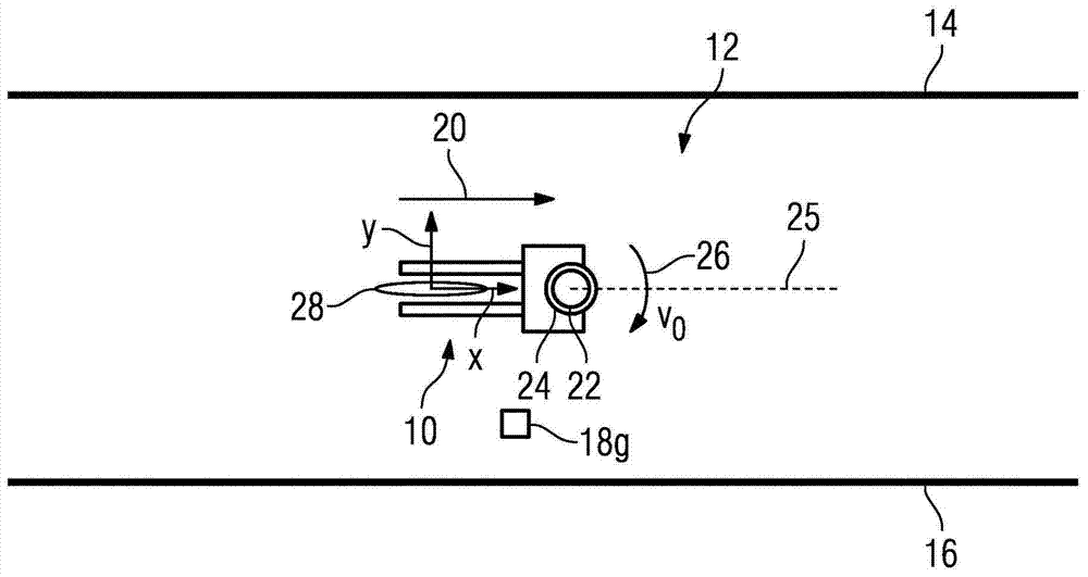 Method for the autonomous localization of a driverless, motorized vehicle