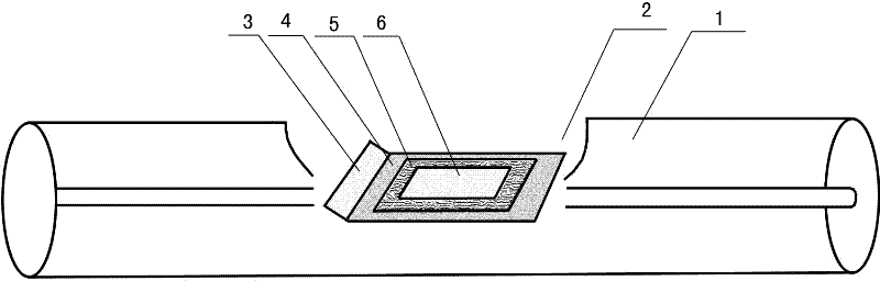 D-type optical fiber based graphene electro-optical modulator and preparation method thereof